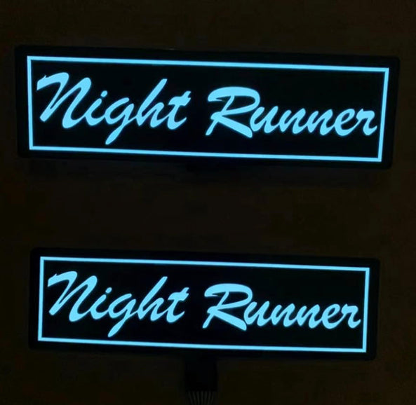 Night Runner Light Up Sticker