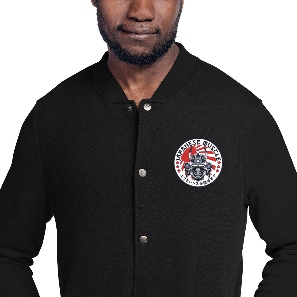 JM Embroidered Champion Bomber Jacket